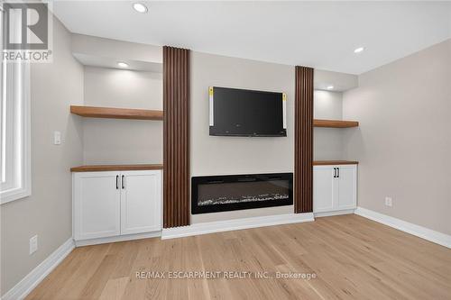 84 Blanmora Drive, Hamilton, ON - Indoor With Fireplace