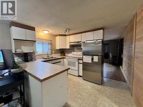 13 3624 Old Lakelse Lake Drive, Terrace, BC - Indoor Photo Showing Kitchen With Double Sink