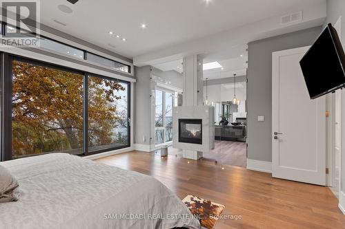 67 Lake Promenade, Toronto, ON - Indoor Photo Showing Other Room With Fireplace