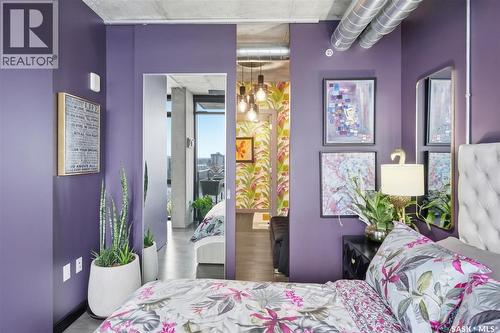 1505 490 2Nd Avenue S, Saskatoon, SK - Indoor Photo Showing Bedroom