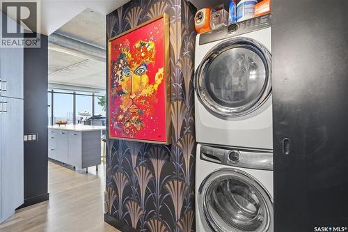 1505 490 2Nd Avenue S, Saskatoon, SK - Indoor Photo Showing Laundry Room