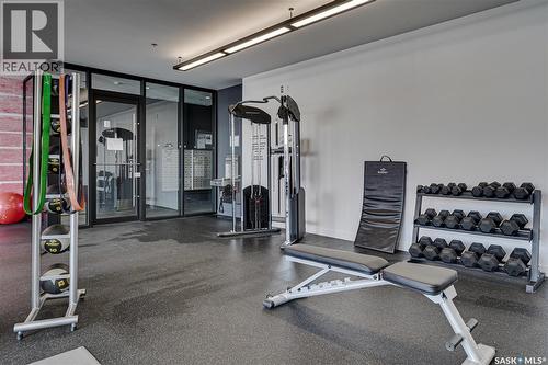 1505 490 2Nd Avenue S, Saskatoon, SK - Indoor Photo Showing Gym Room