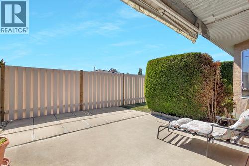 Private Patio - 2250 Louie Drive Unit# 121, Westbank, BC - Outdoor With Exterior