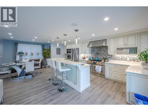 1362 Green Bay Road, West Kelowna, BC - Indoor Photo Showing Kitchen With Upgraded Kitchen
