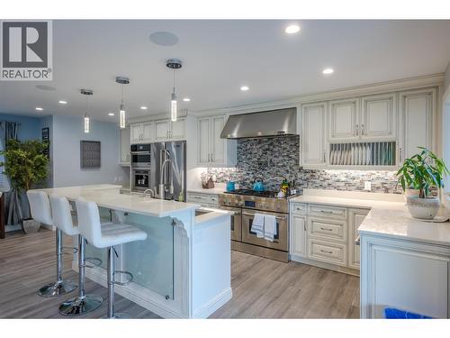 1362 Green Bay Road, West Kelowna, BC - Indoor Photo Showing Kitchen With Upgraded Kitchen