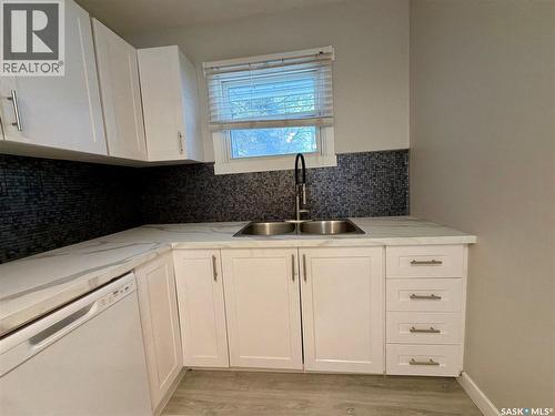 5120 Dewdney Avenue, Regina, SK - Indoor Photo Showing Kitchen With Double Sink