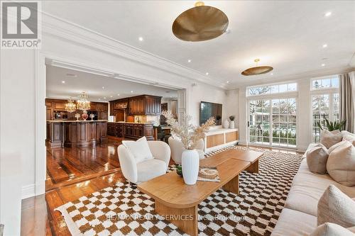 Walk-out to the rear yard. - 574 Conservation Drive, Brampton, ON - Indoor Photo Showing Living Room