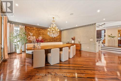 Sunken dining room could be used as family room. - 574 Conservation Drive, Brampton, ON - Indoor Photo Showing Other Room