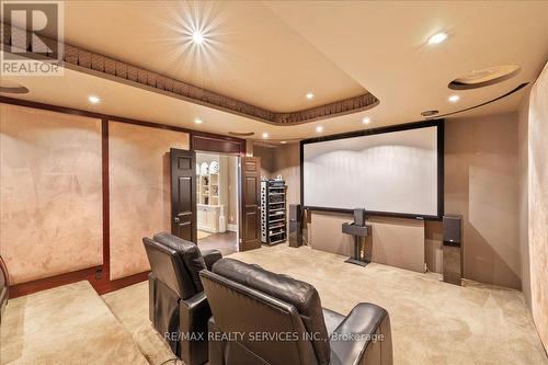 Home theatre. - 574 Conservation Drive, Brampton, ON - Indoor Photo Showing Other Room
