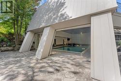 Retractable doors allow indoor/outdoor living. - 