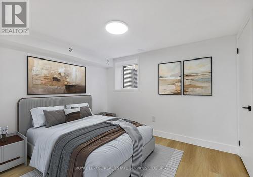 Basement - 396 Jones Avenue, Toronto, ON - Indoor Photo Showing Bedroom