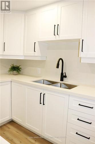 Lower - 4 Norgrove Crescent, Toronto, ON - Indoor Photo Showing Kitchen With Double Sink
