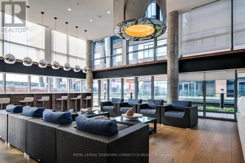 Lounge - 2104 - 390 Cherry Street, Toronto, ON - Indoor Photo Showing Other Room