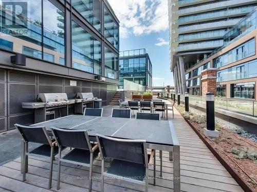 BBQ - 2104 - 390 Cherry Street, Toronto, ON - Outdoor