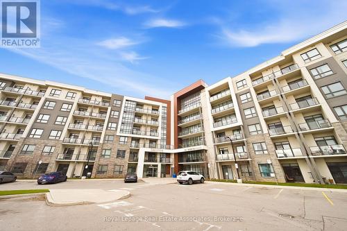 616 - 125 Shoreview Place, Hamilton, ON - Outdoor With Balcony With Facade
