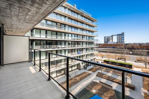 View - 417-1616 Rue Des Bassins, Montréal (Le Sud-Ouest), QC - Outdoor With Balcony