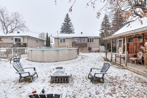 Cour - 5075 Rue Maurice, Longueuil (Saint-Hubert), QC - Outdoor With Above Ground Pool