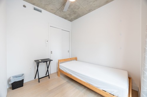 Chambre à coucher - 411-1265 Rue Lambert-Closse, Montréal (Ville-Marie), QC - Indoor