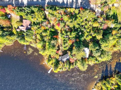 Aerial photo - 420 Ch. Du Lac-Cornu, Saint-Adolphe-D'Howard, QC - Outdoor With View