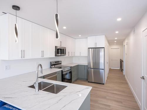 202 Bruin Crescent, Thunder Bay, ON - Indoor Photo Showing Kitchen With Double Sink With Upgraded Kitchen