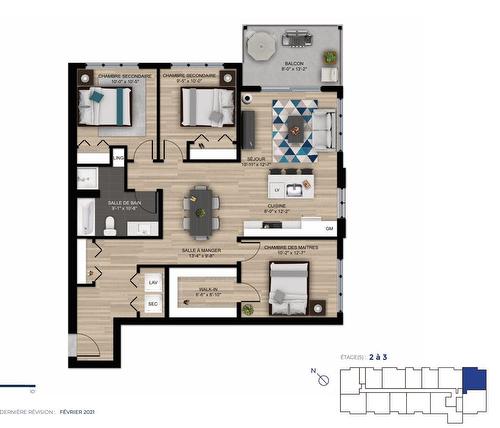 Plan (croquis) - 213-147 Rue Morin, Sainte-Adèle, QC - Other