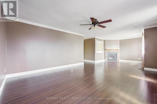 Upper - 4469 Gullfoot Circle, Mississauga, ON - Indoor With Fireplace