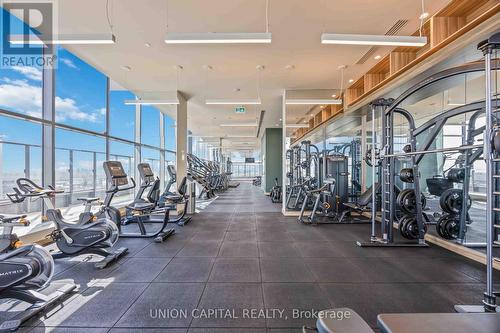 2114 - 10 Abeja Street, Vaughan, ON - Indoor Photo Showing Gym Room