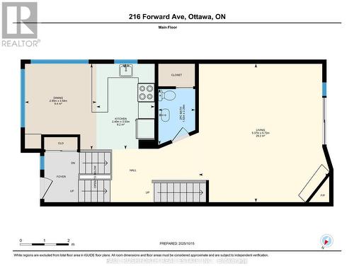Floor Plan-Main Level - 216 Forward Avenue, Ottawa, ON - Other