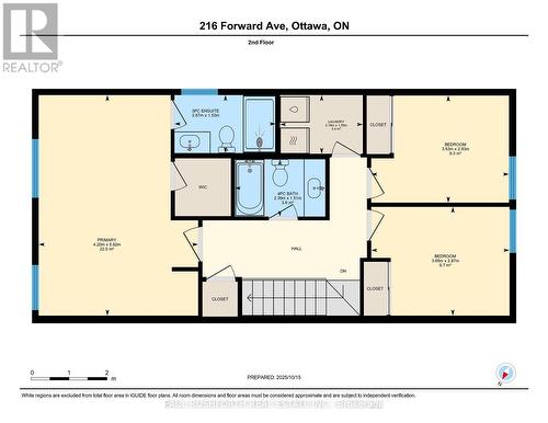 Floor Plan-Second Level - 216 Forward Avenue, Ottawa, ON - Other