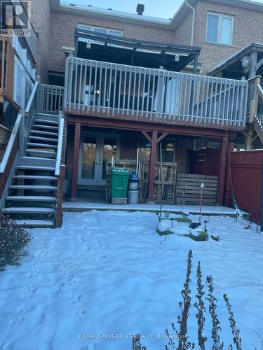 107 Rockgarden Trail, Brampton, ON - Outdoor With Deck Patio Veranda