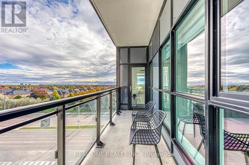 526 - 405 Dundas Street W, Oakville, ON - Outdoor With Balcony With View With Exterior