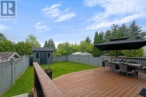 43 Wakely Boulevard, Caledon, ON - Outdoor With Deck Patio Veranda