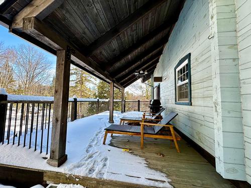 Balcon - 2178 Ch. De La Gare, Val-Morin, QC - Outdoor With Deck Patio Veranda With Exterior