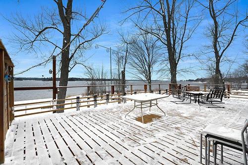 Patio - 163 Rue Thomas-Lefebvre, Mansfield-Et-Pontefract, QC - Outdoor With Deck Patio Veranda With View