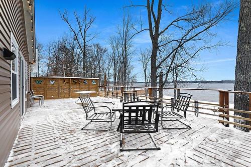Patio - 163 Rue Thomas-Lefebvre, Mansfield-Et-Pontefract, QC - Outdoor With Body Of Water With Deck Patio Veranda