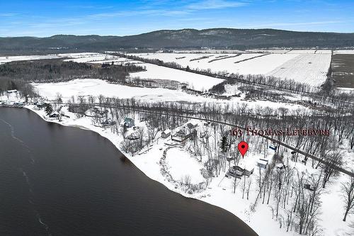Aerial photo - 163 Rue Thomas-Lefebvre, Mansfield-Et-Pontefract, QC - Outdoor With Body Of Water With View