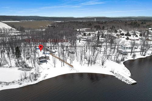 Aerial photo - 163 Rue Thomas-Lefebvre, Mansfield-Et-Pontefract, QC - Outdoor With Body Of Water With View