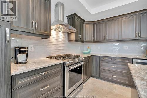470 Old Colony Trail, Amherstburg, ON - Indoor Photo Showing Kitchen With Upgraded Kitchen