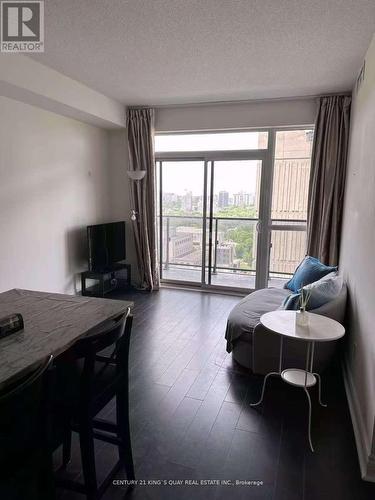 2710 - 28 Ted Rogers Way, Toronto, ON - Indoor Photo Showing Living Room