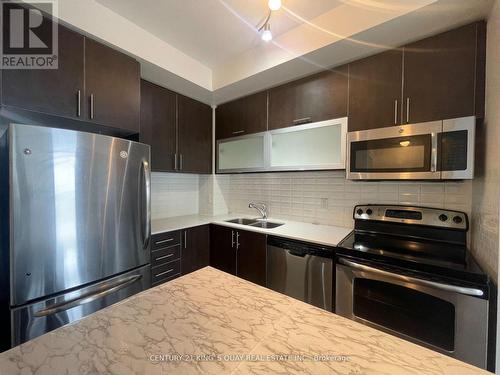 2710 - 28 Ted Rogers Way, Toronto, ON - Indoor Photo Showing Kitchen With Double Sink
