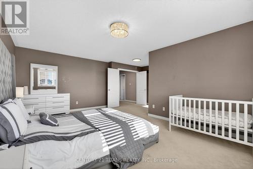The Grand Double-Door Entrance to The Premium Room - 1214 Harlstone Crescent, Oshawa, ON - Indoor Photo Showing Bedroom
