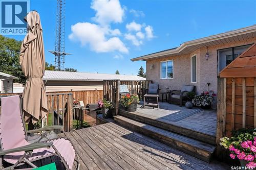 46 1St Avenue N, Martensville, SK - Outdoor With Deck Patio Veranda With Exterior