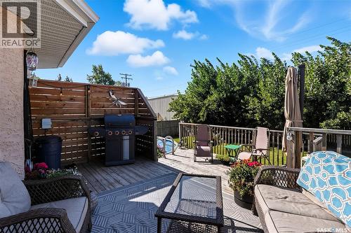 46 1St Avenue N, Martensville, SK - Outdoor With Deck Patio Veranda With Exterior