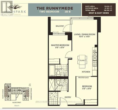 431 - 1830 Bloor Street W, Toronto, ON 