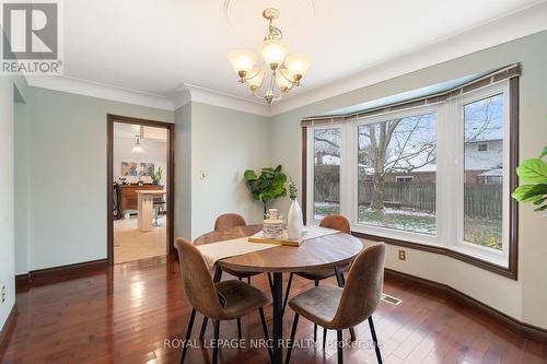 2821 Solar Crescent, Niagara Falls (Stamford), ON - Indoor Photo Showing Dining Room