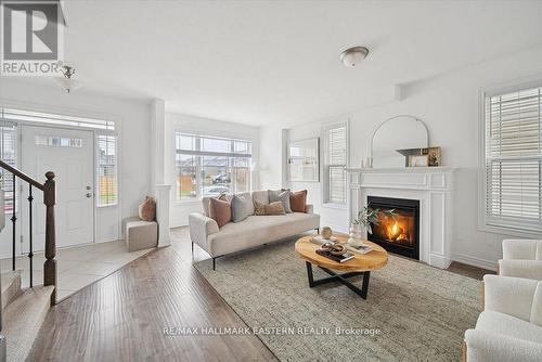 56 Flitton Avenue, Peterborough (Northcrest Ward 5), ON - Indoor Photo Showing Living Room With Fireplace