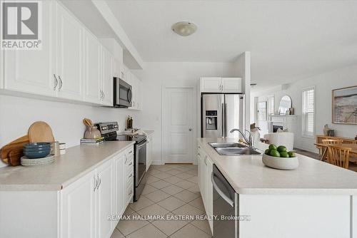 56 Flitton Avenue, Peterborough (Northcrest Ward 5), ON - Indoor Photo Showing Kitchen With Double Sink