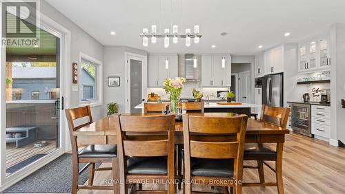 8443 Goosemarsh Line, Lambton Shores, ON - Indoor Photo Showing Dining Room