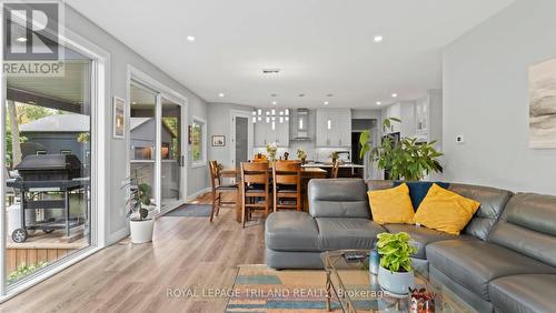 8443 Goosemarsh Line, Lambton Shores, ON - Indoor Photo Showing Living Room
