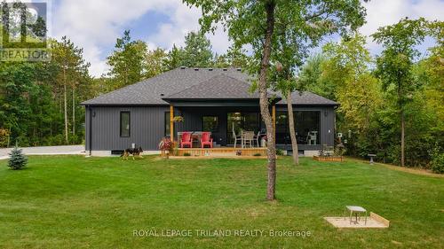 8443 Goosemarsh Line, Lambton Shores, ON - Outdoor With Deck Patio Veranda
